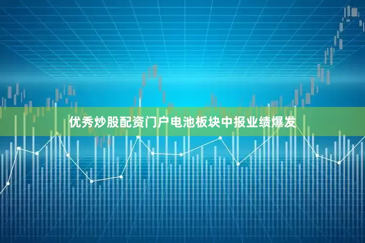优秀炒股配资门户电池板块中报业绩爆发